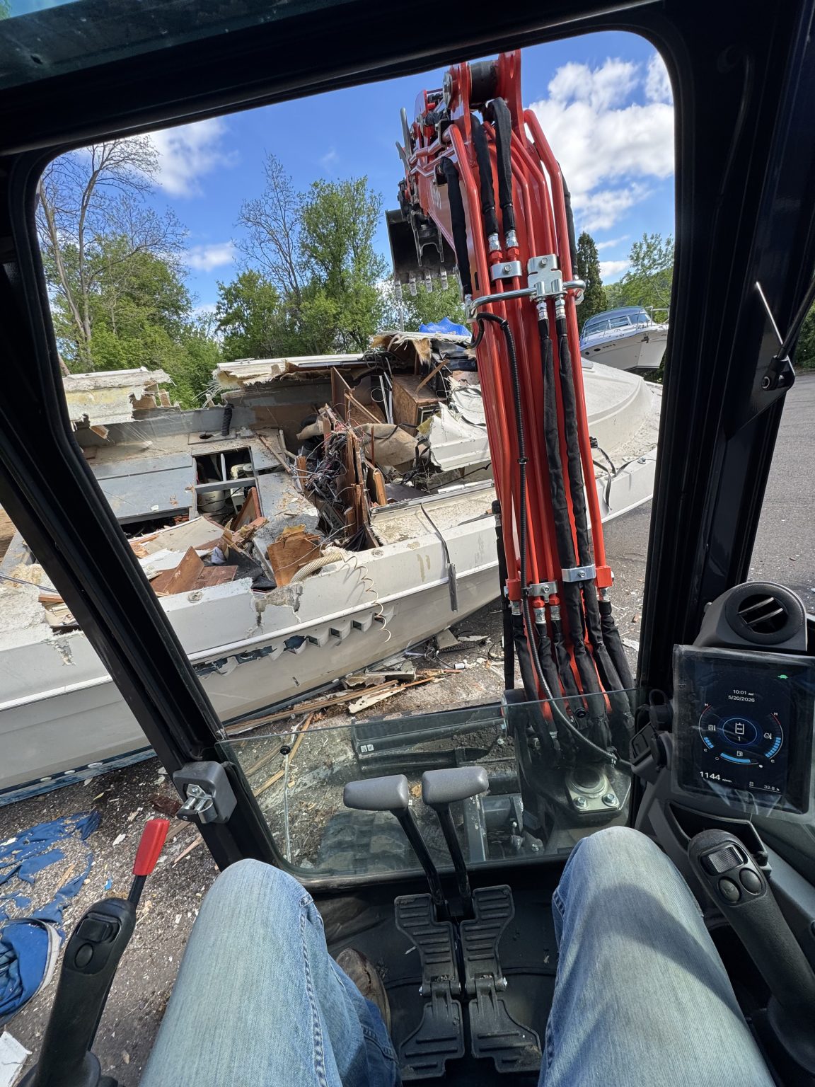 Boat Removal process image
